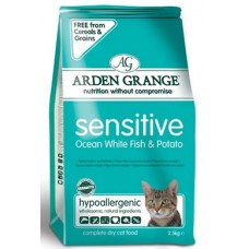 AG Adult Cat Sensitive w/Ocean White Fish & Potato 5.5lb